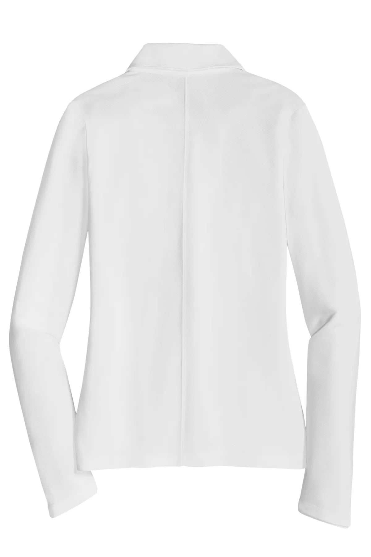Nike Ladies Long Sleeve Dri-FIT Stretch Tech Polo. 545322 White_5