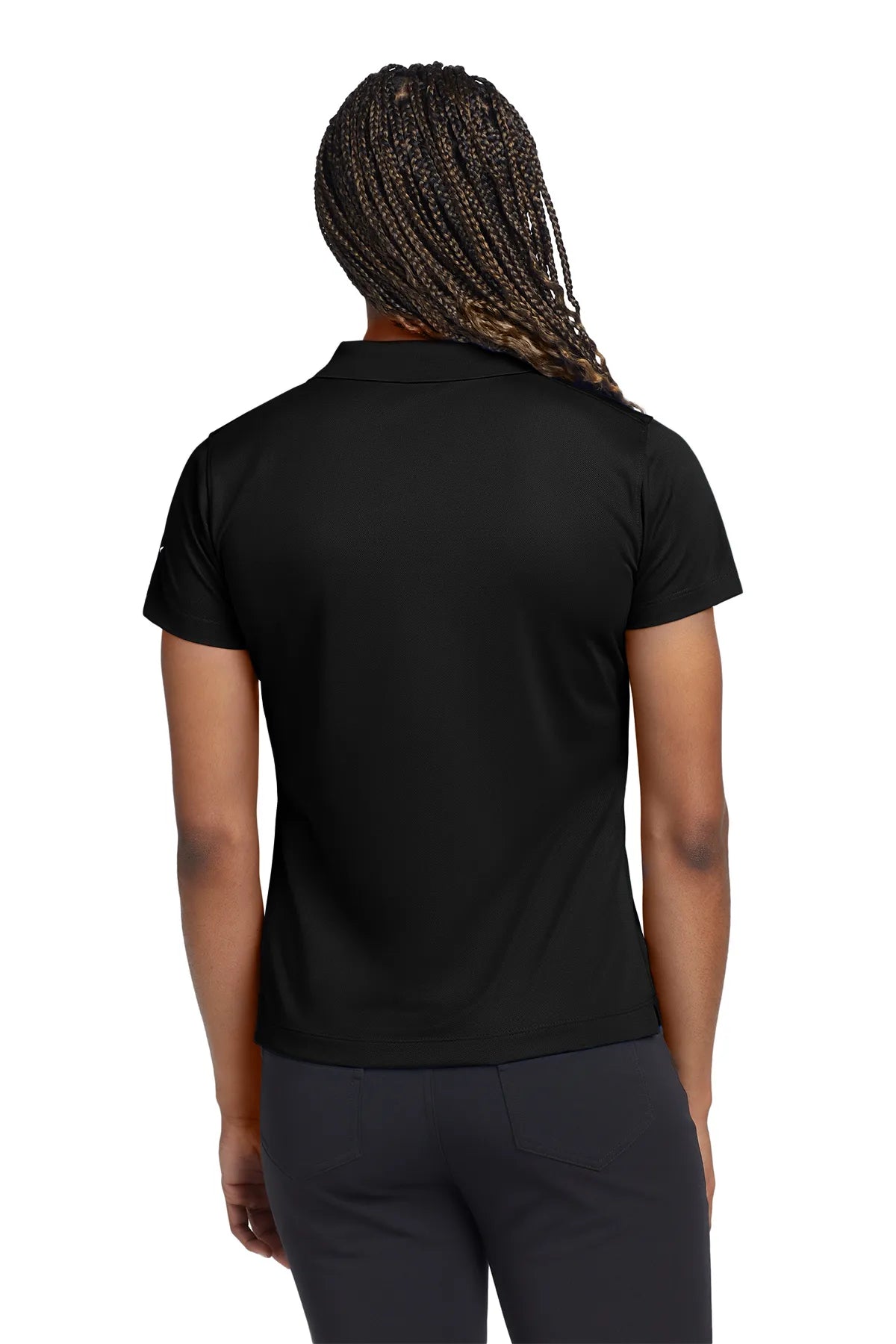Nike Ladies Tech Basic Dri-FIT Polo.  203697 Black-2