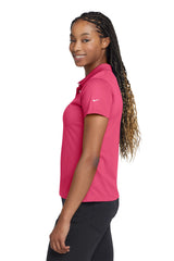 Nike Ladies Tech Basic Dri-FIT Polo.  203697 Flamingo_3