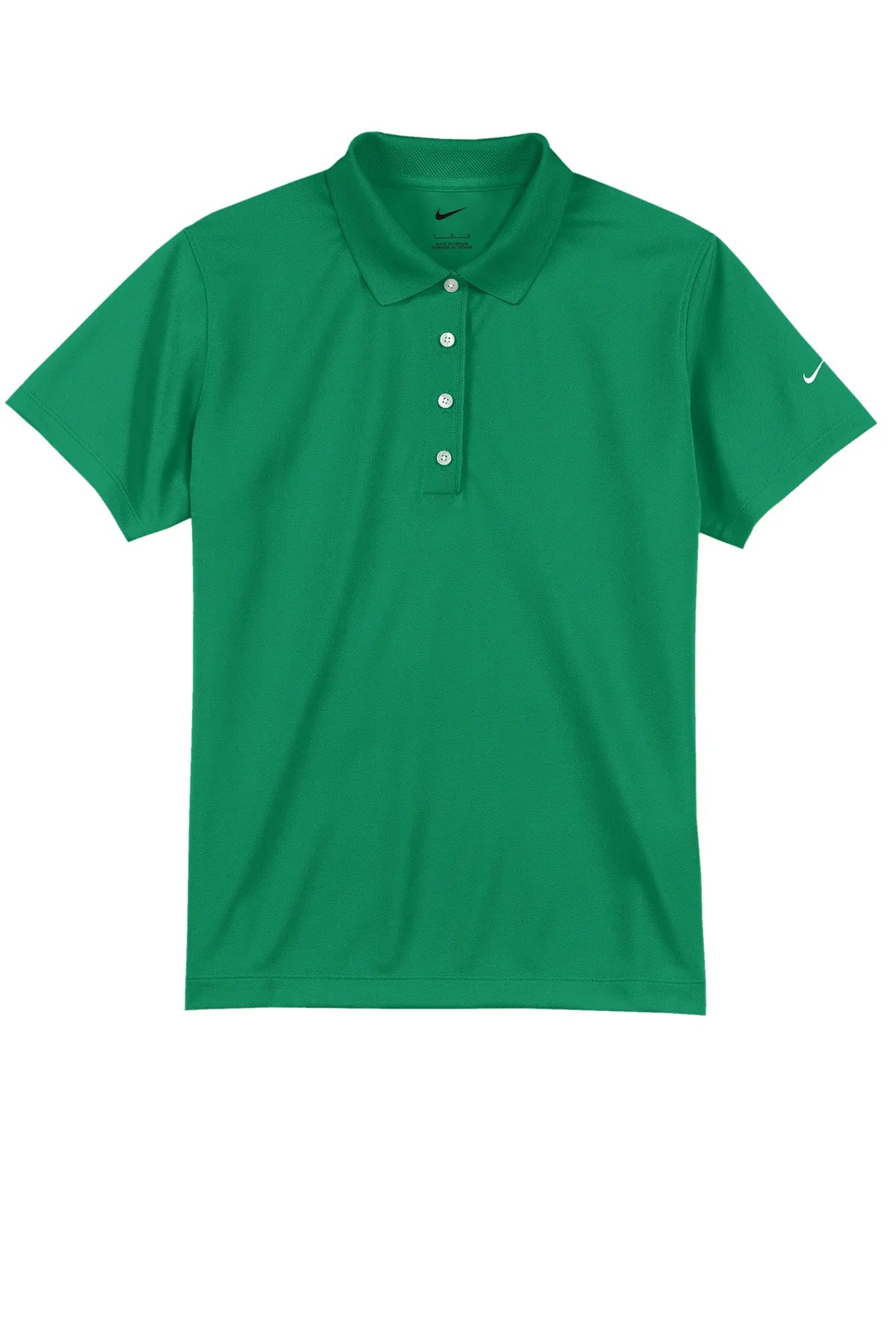 Nike Ladies Tech Basic Dri-FIT Polo.  203697 Lucky Green_4