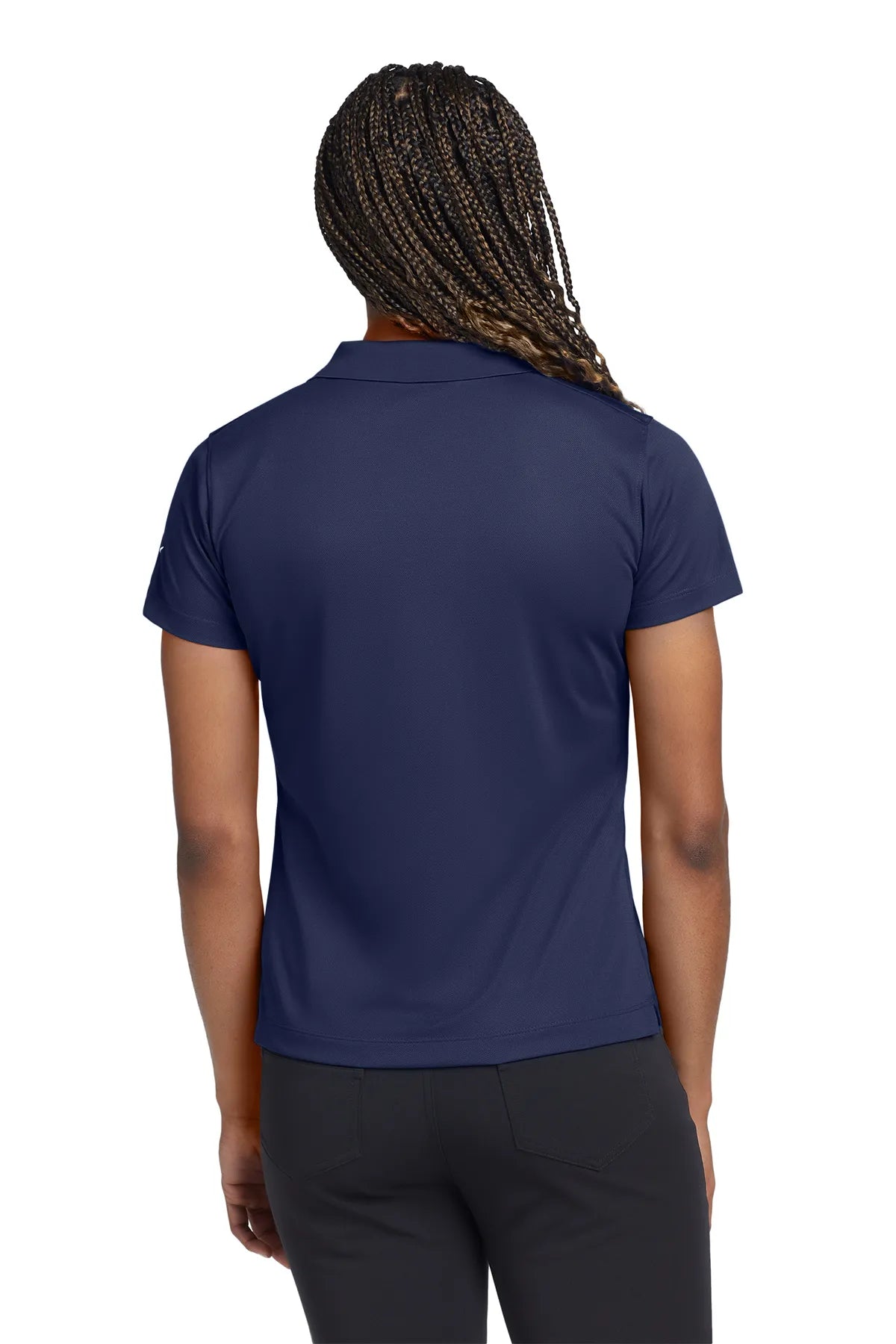 Nike Ladies Tech Basic Dri-FIT Polo.  203697 Midnight Navy-2