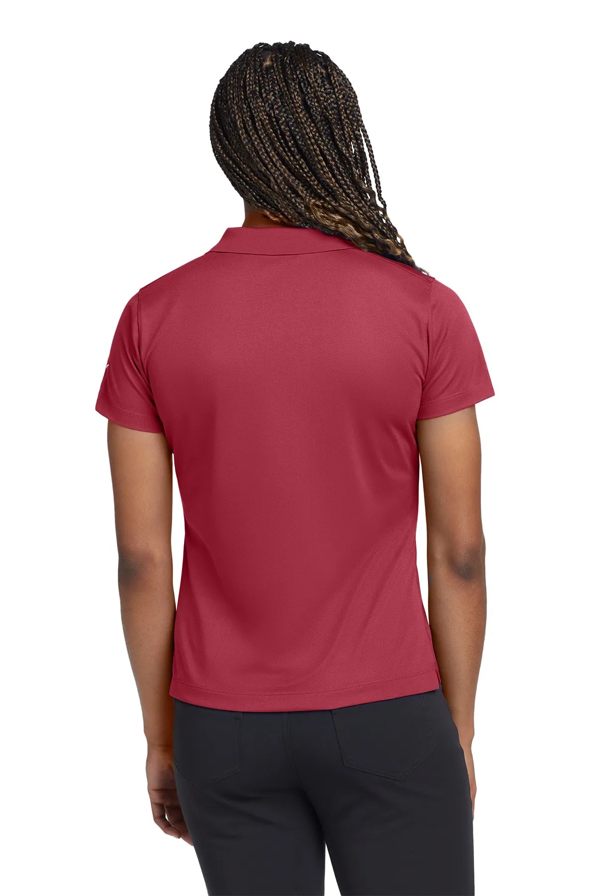 Nike Ladies Tech Basic Dri-FIT Polo.  203697 Pro Red-2