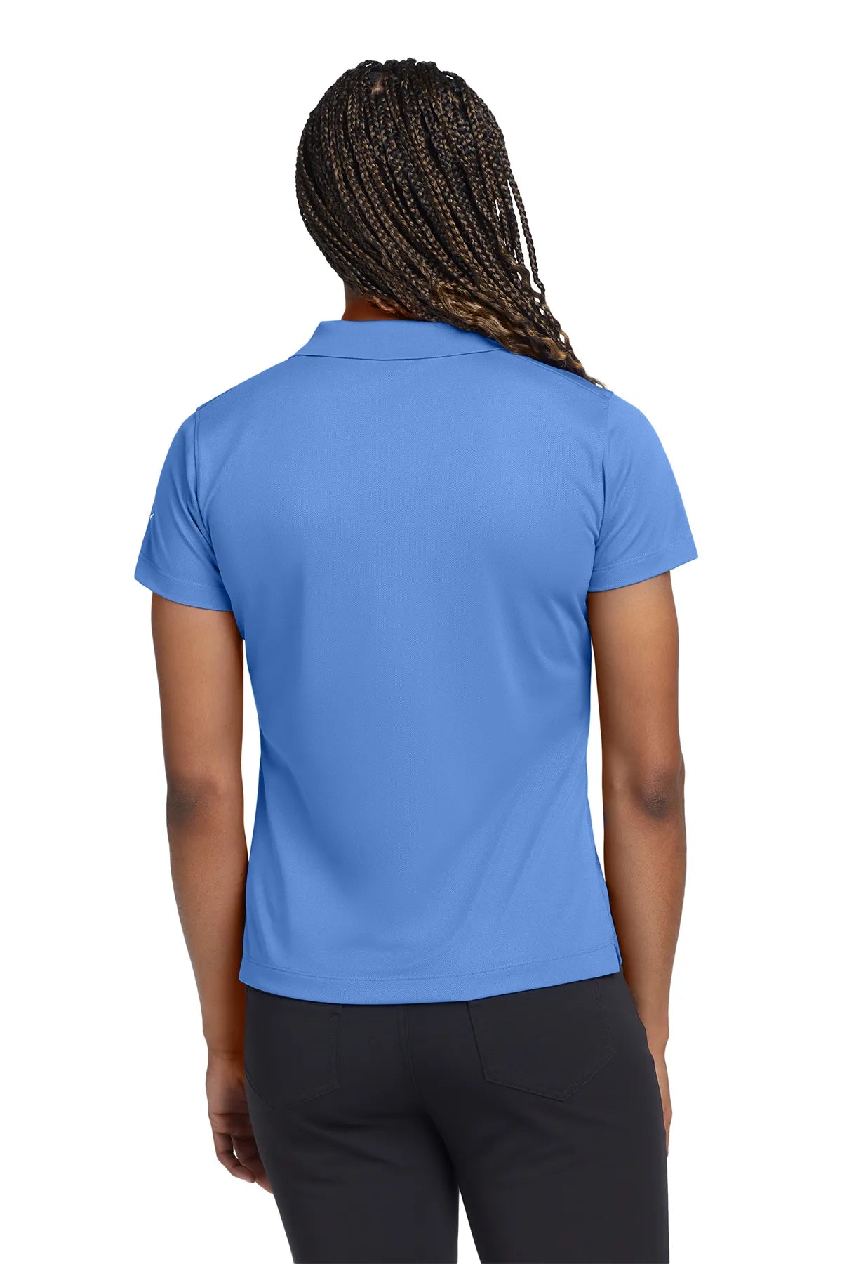 Nike Ladies Tech Basic Dri-FIT Polo.  203697 University Blue_2