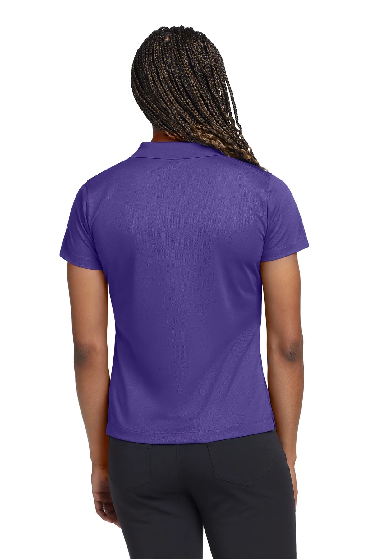Nike Ladies Tech Basic Dri-FIT Polo.  203697 Varsity Purple_2