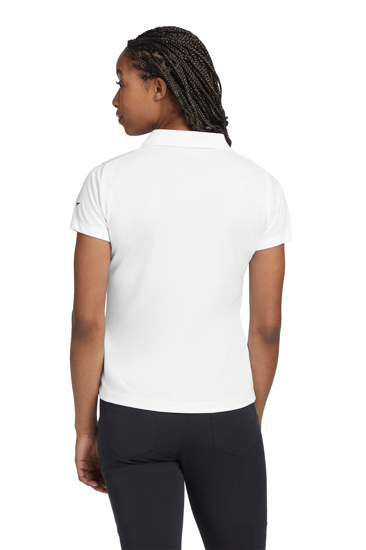 Nike Ladies Tech Basic Dri-FIT Polo.  203697 White-2