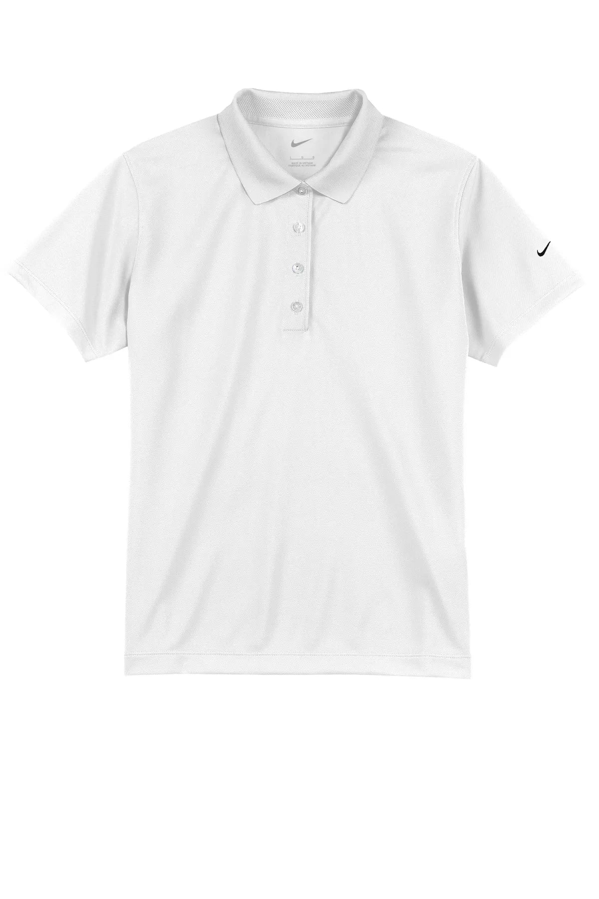 Nike Ladies Tech Basic Dri-FIT Polo.  203697 White-4