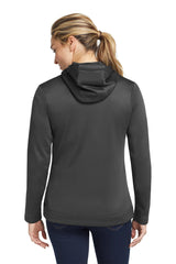 Nike Ladies Therma-FIT Full-Zip Fleece Hoodie. NKAH6264 Anthracite_2