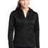 Nike Ladies Therma-FIT Full-Zip Fleece Hoodie. NKAH6264 Black_1