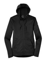 Nike Ladies Therma-FIT Full-Zip Fleece Hoodie. NKAH6264 Black_4