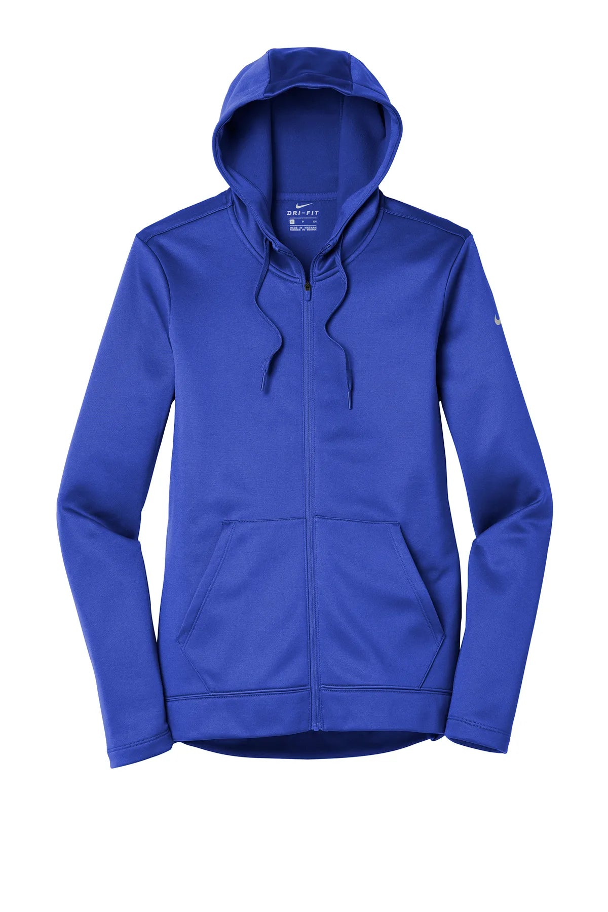 Nike Ladies Therma-FIT Full-Zip Fleece Hoodie. NKAH6264 Game Royal_4