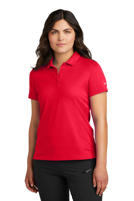 Nike Ladies Victory Solid Polo NKDX6685 University Red_1