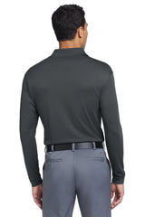 Nike Long Sleeve Dri-FIT Stretch Tech Polo. 466364 Anthracite_2