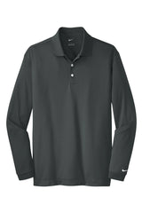 Nike Long Sleeve Dri-FIT Stretch Tech Polo. 466364 Anthracite_4