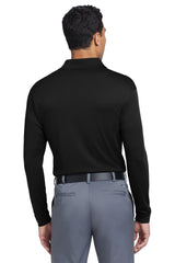 Nike Long Sleeve Dri-FIT Stretch Tech Polo. 466364 Black_2