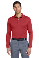 Nike Long Sleeve Dri-FIT Stretch Tech Polo. 466364 Varsity Red_1