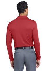 Nike Long Sleeve Dri-FIT Stretch Tech Polo. 466364 Varsity Red_3