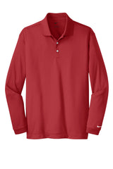Nike Long Sleeve Dri-FIT Stretch Tech Polo. 466364 Varsity Red_4