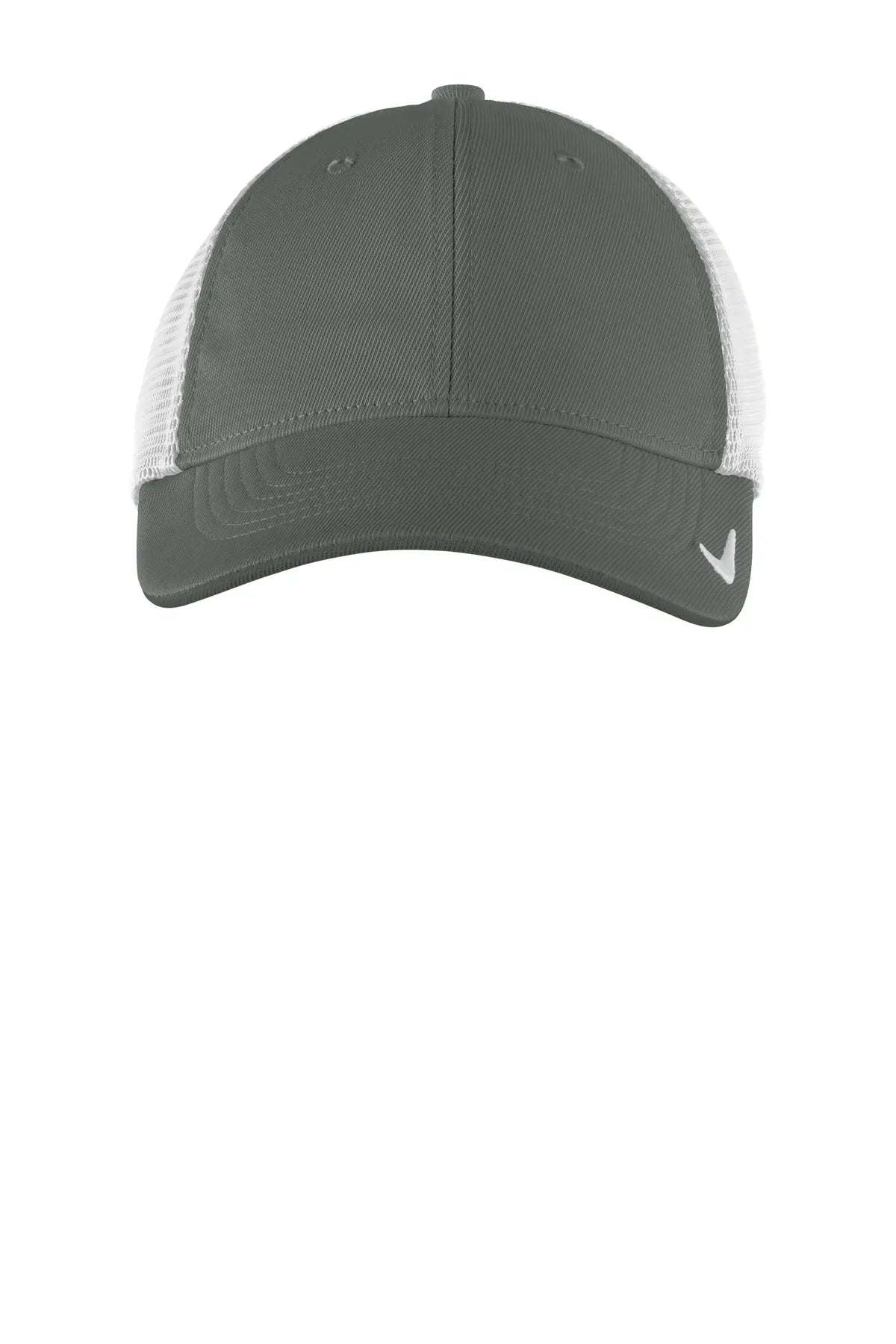 Nike Stretch-to-Fit Mesh Back Cap NKFB6448 Anthracite White_2