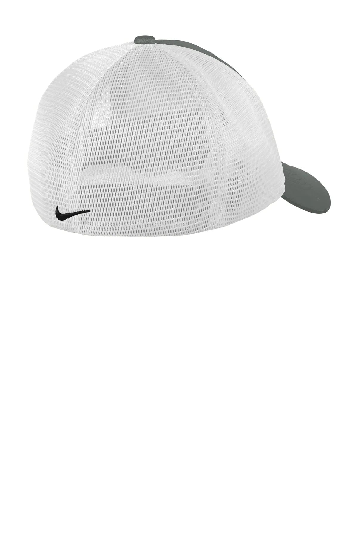 Nike Stretch-to-Fit Mesh Back Cap NKFB6448 Anthracite White_3