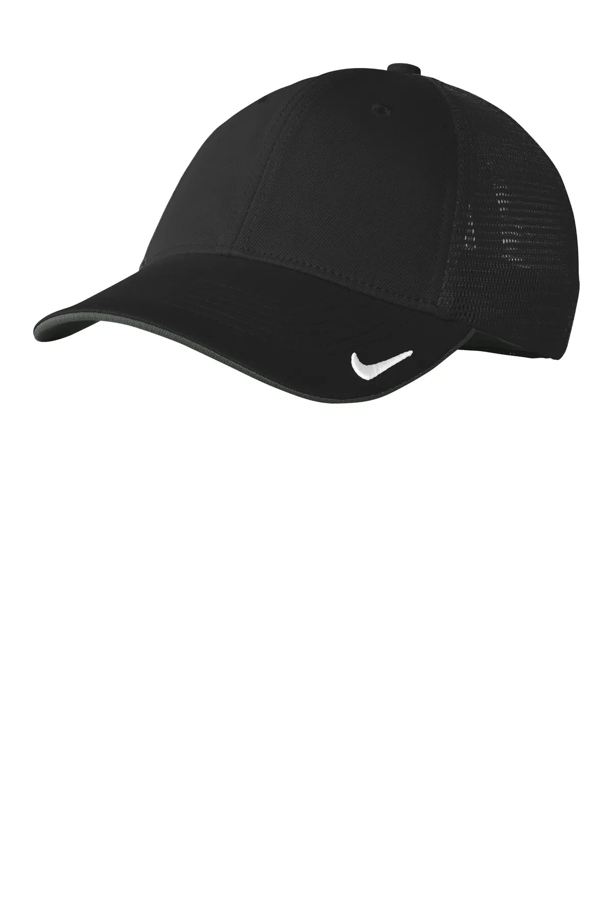 Nike Stretch-to-Fit Mesh Back Cap NKFB6448 Black Black_1