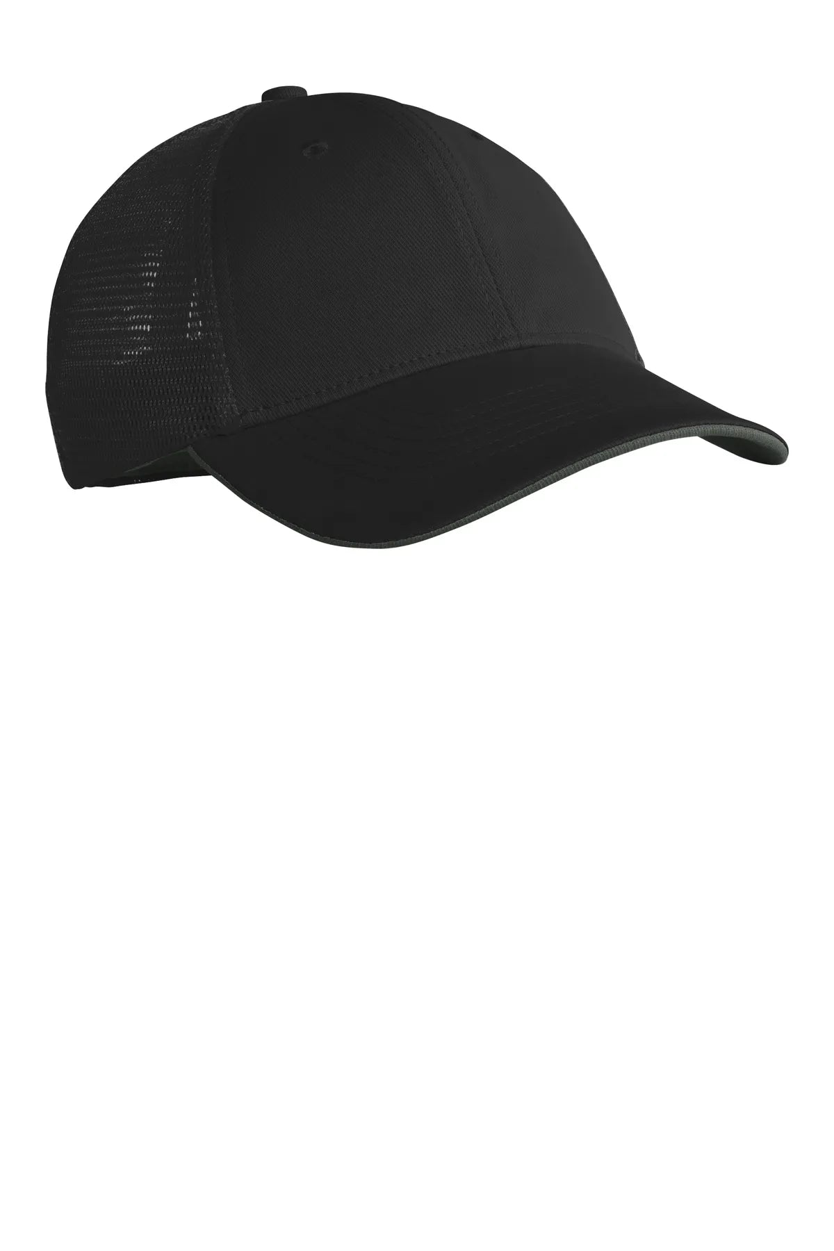 Nike Stretch-to-Fit Mesh Back Cap NKFB6448 Black Black_4