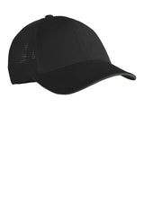 Nike Stretch-to-Fit Mesh Back Cap NKFB6448 Black Black_4