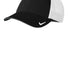 Nike Stretch-to-Fit Mesh Back Cap NKFB6448 Black White_1