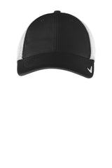 Nike Stretch-to-Fit Mesh Back Cap NKFB6448 Black White_2