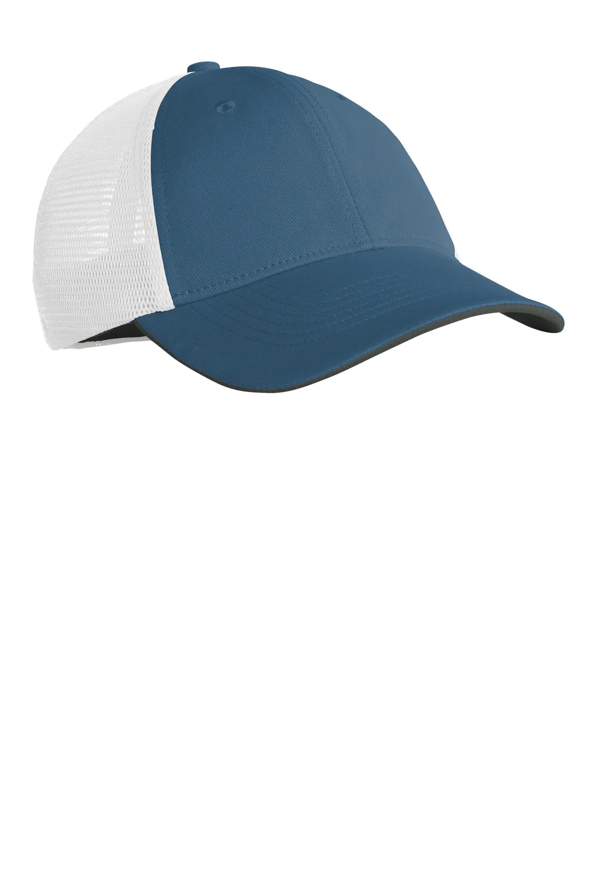 Nike Stretch-to-Fit Mesh Back Cap NKFB6448 Navy White_4