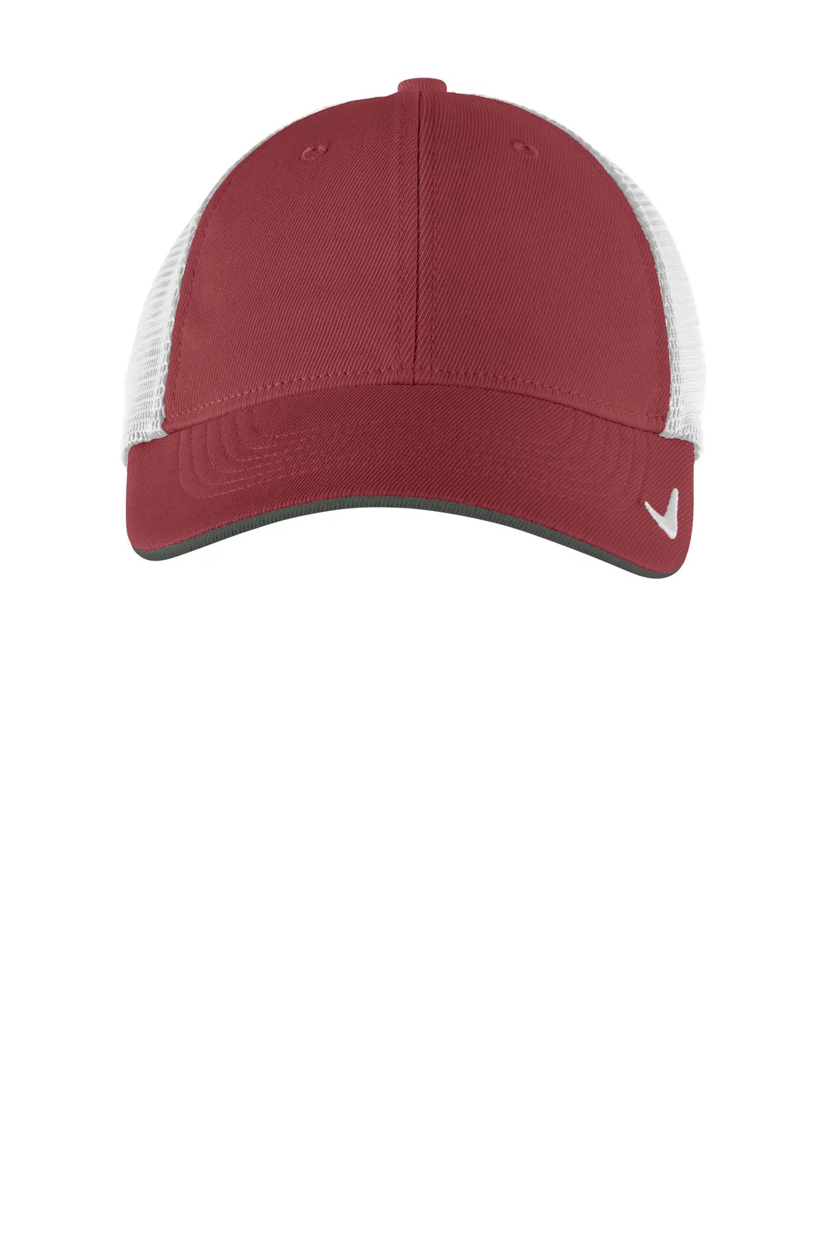 Nike Stretch-to-Fit Mesh Back Cap NKFB6448 Team Red White_2