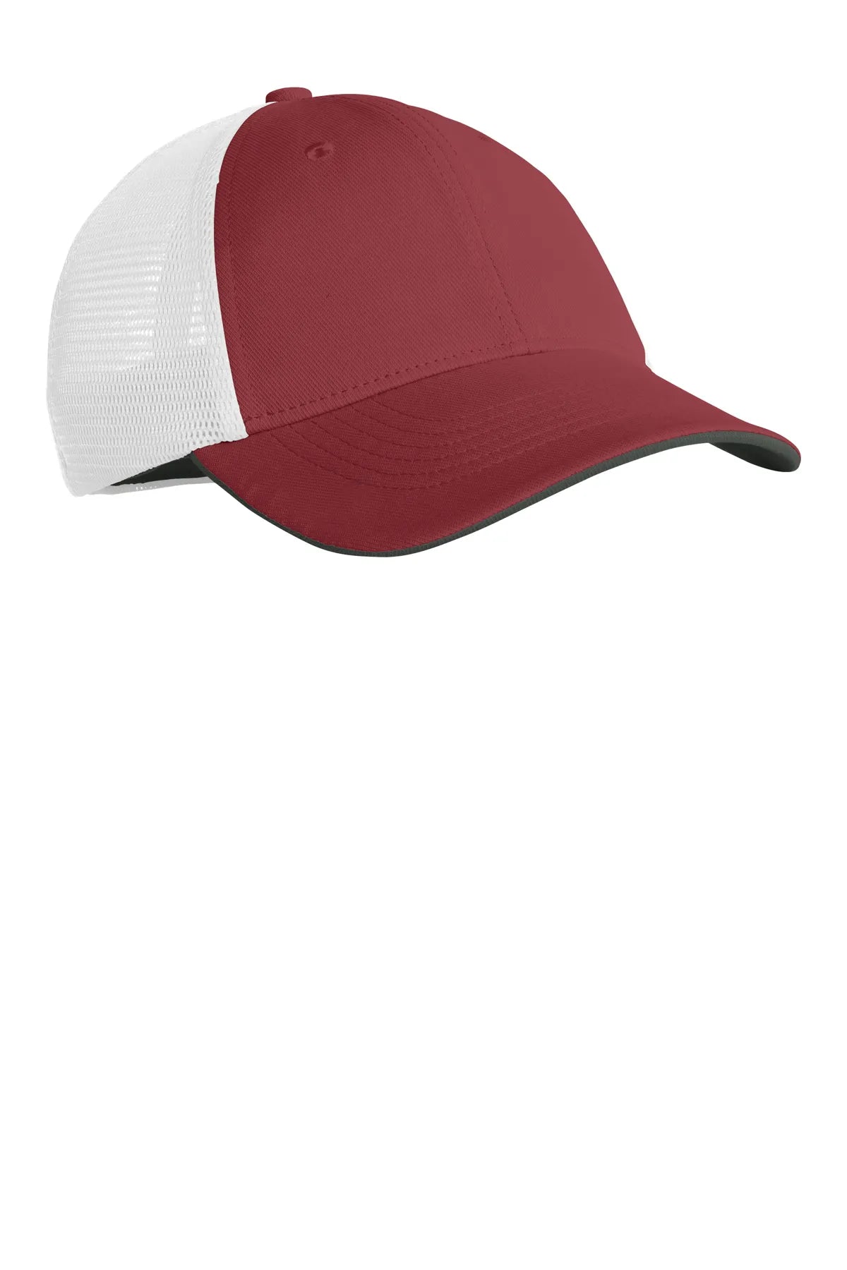Nike Stretch-to-Fit Mesh Back Cap NKFB6448 Team Red White_3
