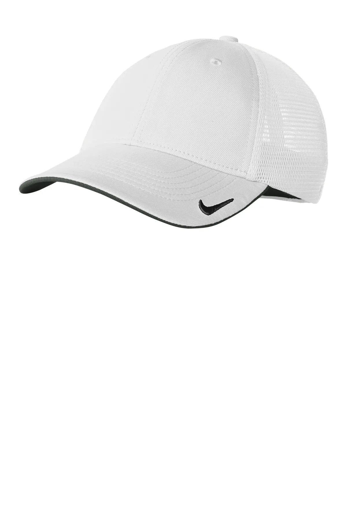 Nike Stretch-to-Fit Mesh Back Cap NKFB6448 White_1