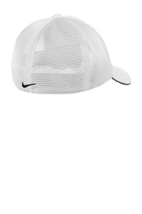 Nike Stretch-to-Fit Mesh Back Cap NKFB6448 White_4