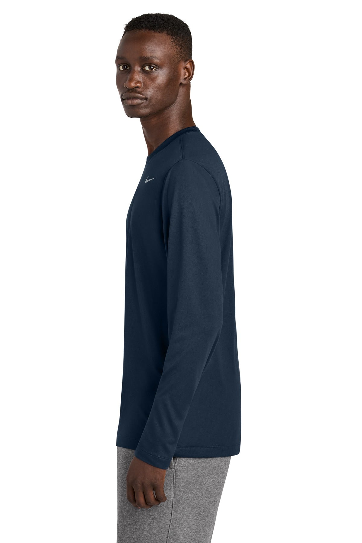 Nike Team rLegend Long Sleeve Tee NKHQ4550 College Navy_2