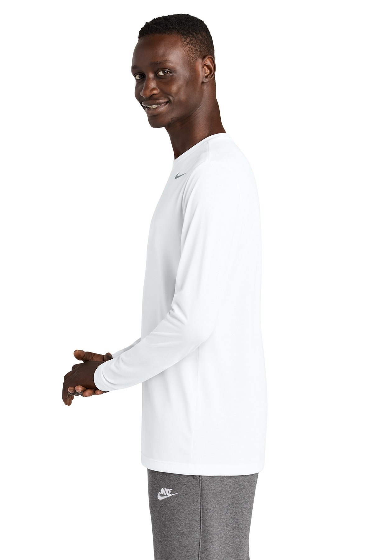 Nike Team rLegend Long Sleeve Tee NKHQ4550 White_2
