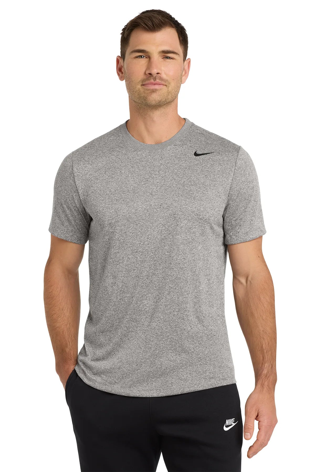 Nike Team rLegend Tee DV7299 Carbon Heather_1