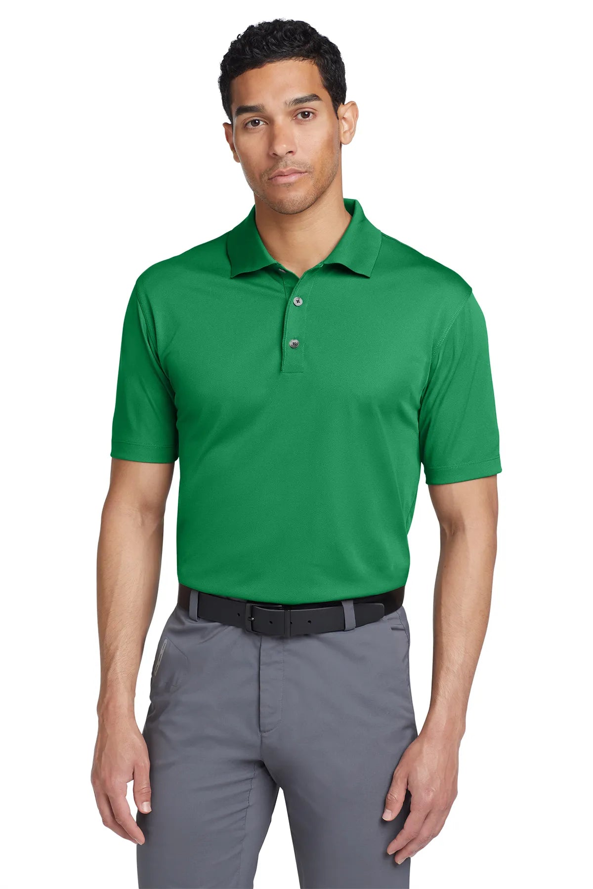 Nike Tech Basic Dri-FIT Polo.  203690 Lucky Green_1
