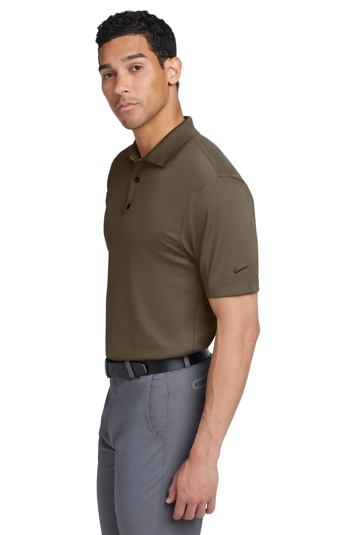Nike Tech Basic Dri-FIT Polo.  203690 Olive Khaki_3