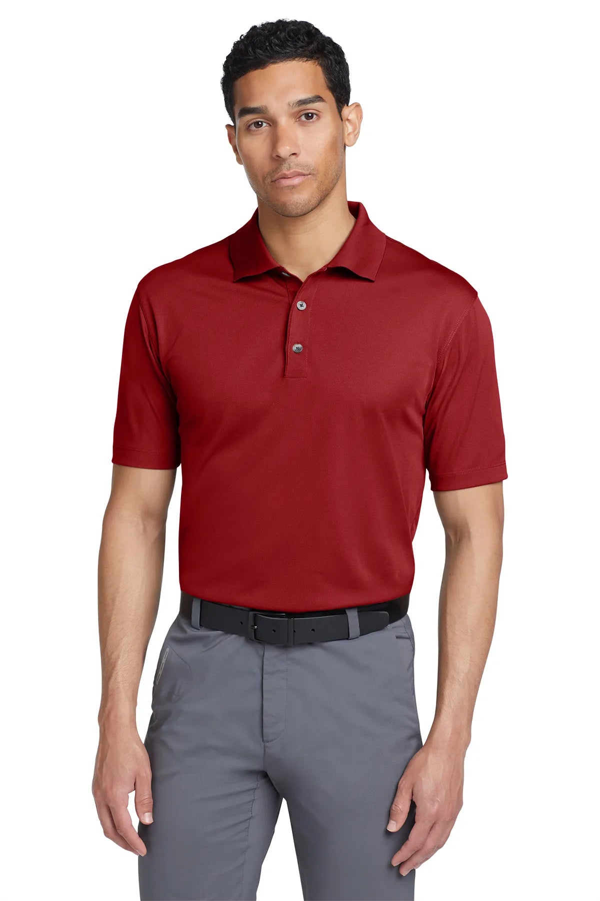 Nike Tech Basic Dri-FIT Polo.  203690 Pro Red_1