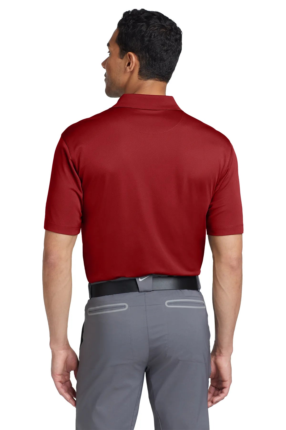 Nike Tech Basic Dri-FIT Polo.  203690 Pro Red_2