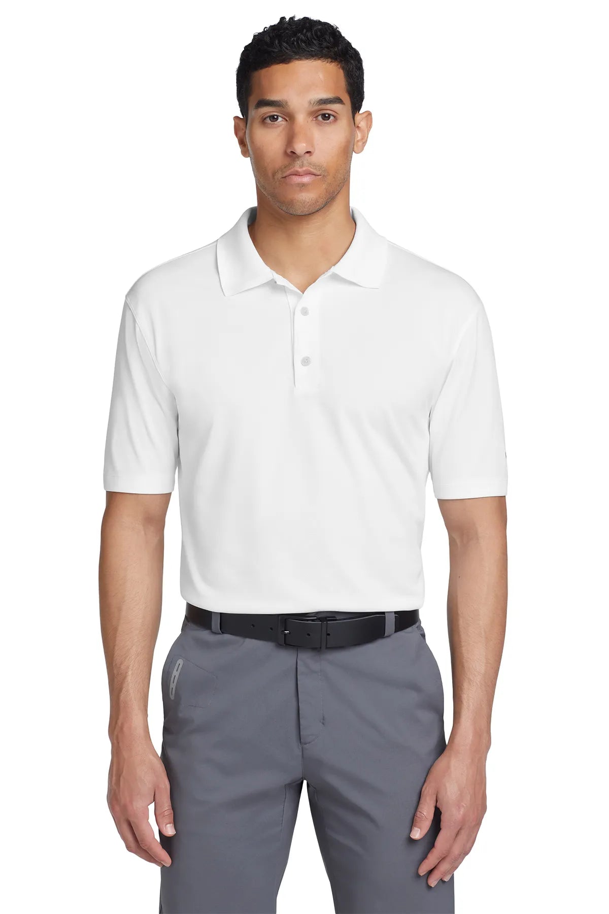 Nike Tech Basic Dri-FIT Polo.  203690 White_1
