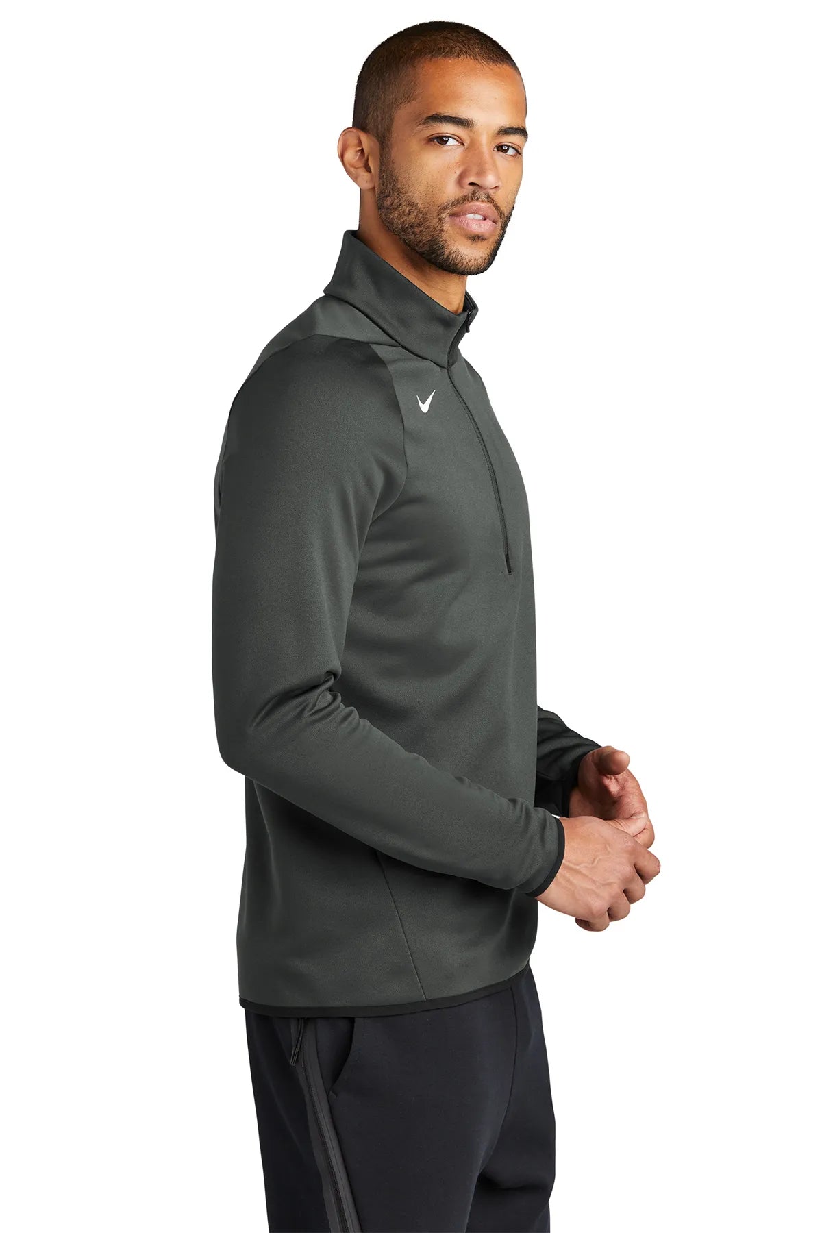 Nike Therma-FIT 1/4-Zip Fleece CN9492 Team Anthracite_3