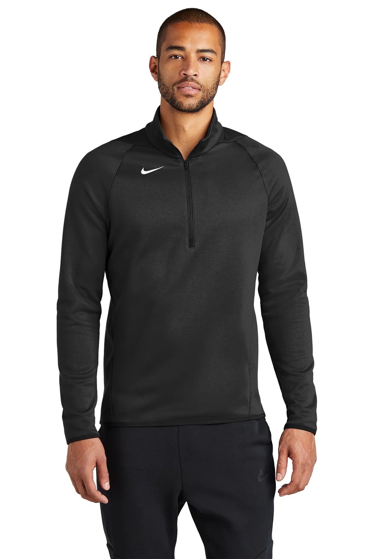 Nike Therma-FIT 1/4-Zip Fleece CN9492 Team Black_1