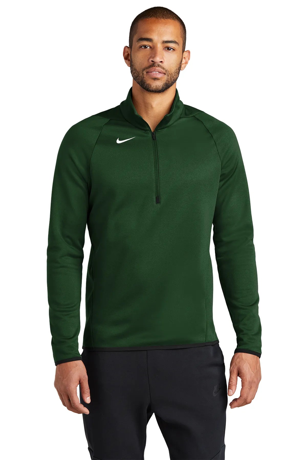 Nike Therma-FIT 1/4-Zip Fleece CN9492 Team Dark Green_1