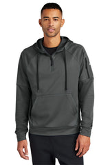 Nike Therma-FIT Pocket 1/4-Zip Fleece Hoodie NKFD9742 Anthracite_1