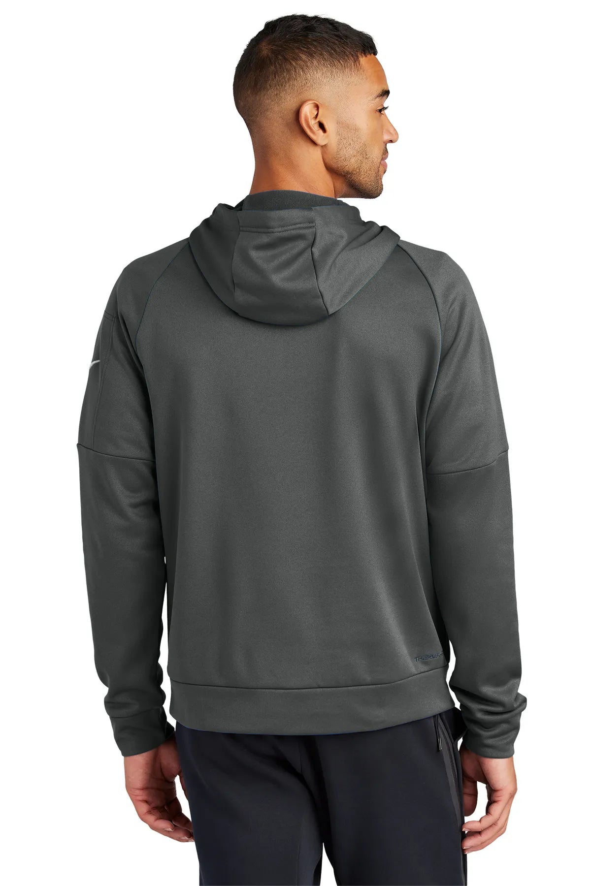 Nike Therma-FIT Pocket 1/4-Zip Fleece Hoodie NKFD9742 Anthracite_2