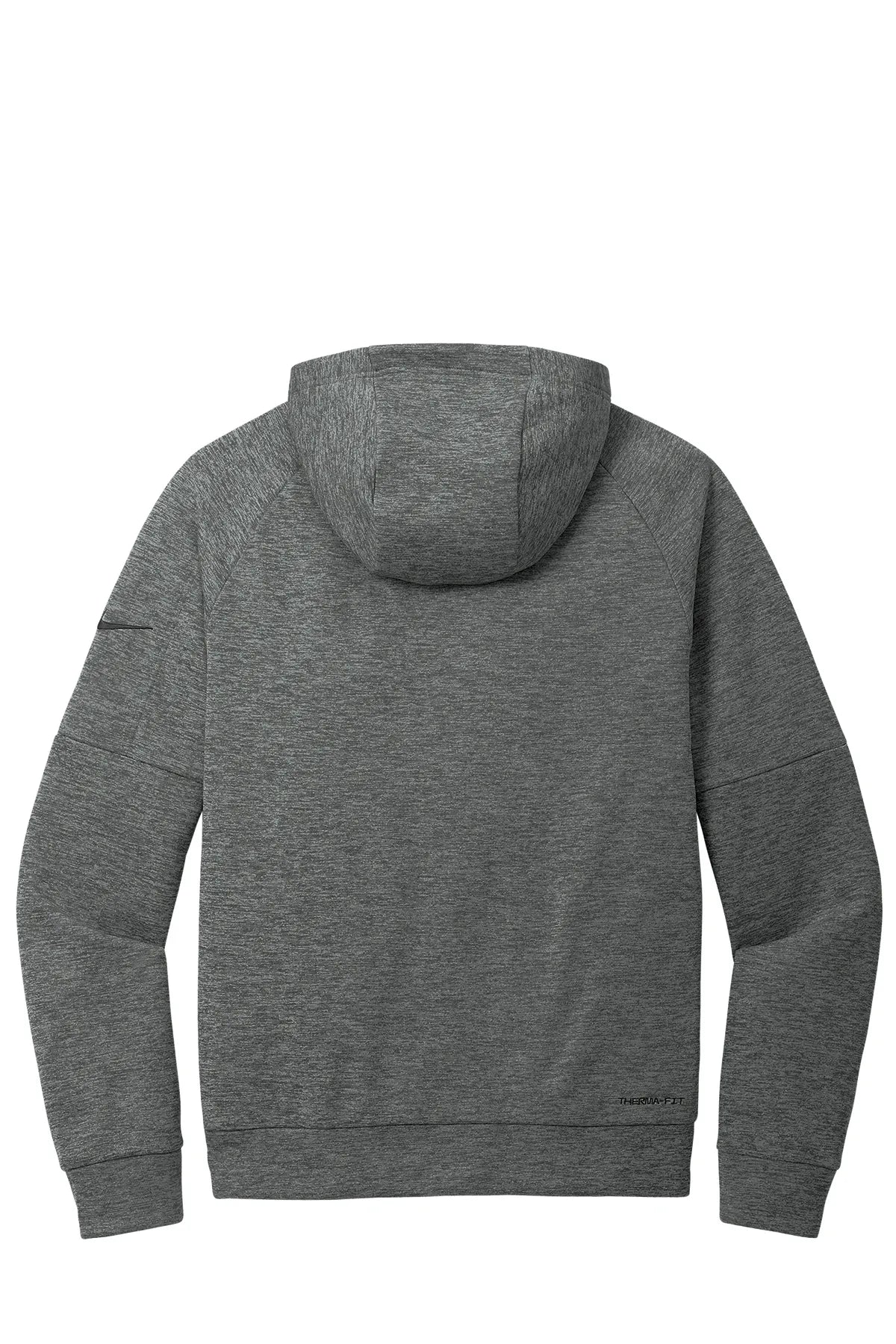 Nike Therma-FIT Pocket 1/4-Zip Fleece Hoodie NKFD9742 Charcoal Heather_5