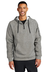 Nike Therma-FIT Pocket 1/4-Zip Fleece Hoodie NKFD9742 Dark Grey Heather_1