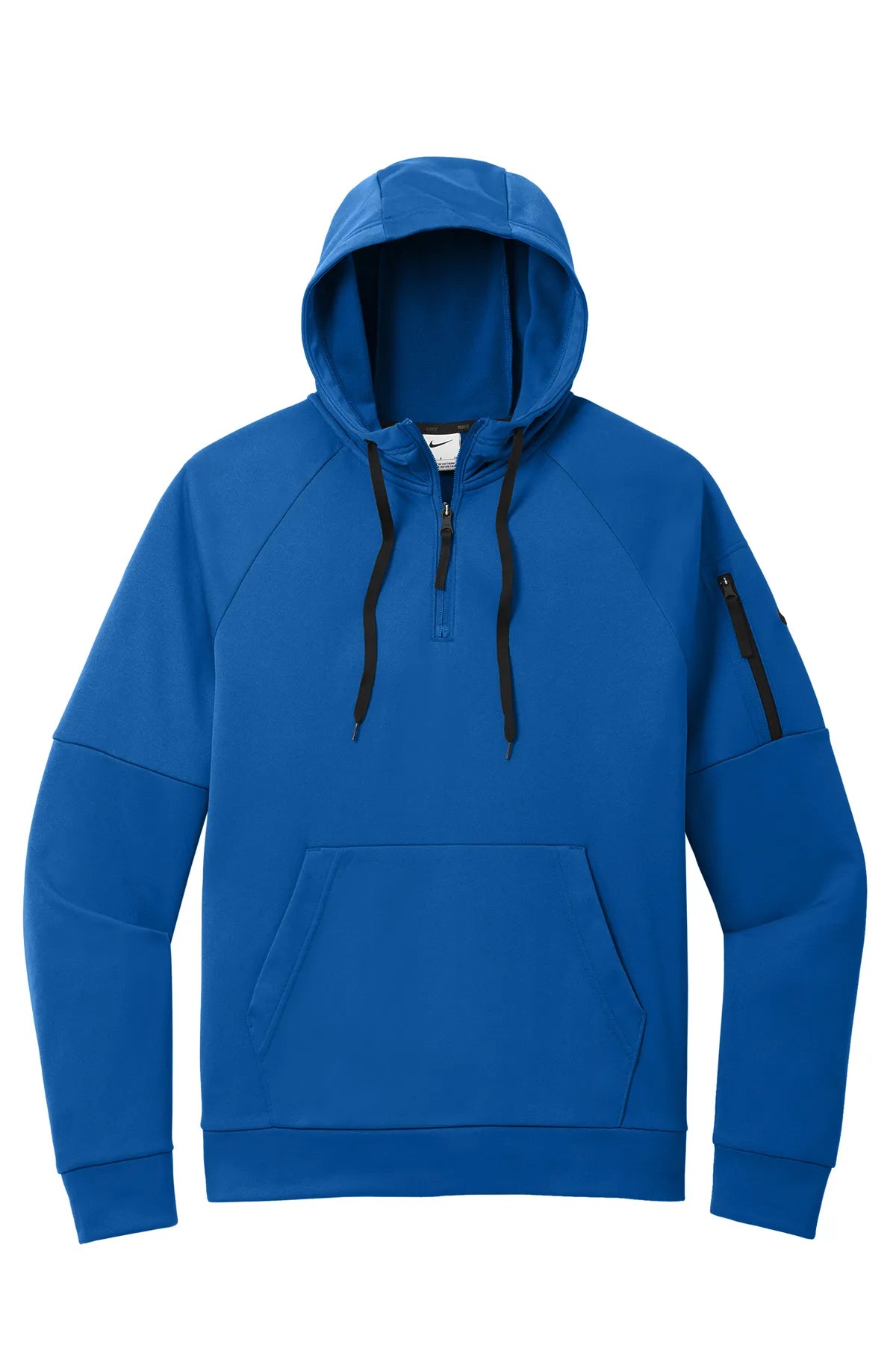 Nike Therma-FIT Pocket 1/4-Zip Fleece Hoodie NKFD9742 Game Royal_4