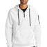 Nike Therma-FIT Pocket 1/4-Zip Fleece Hoodie NKFD9742 White_1